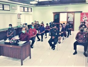 BADAN RISET DAN INOVASI DAERAH MENGIKUTI PELAKSANAAN APEL DISIPLIN VIRTUAL PEMERINTAH PROVINSI BALI