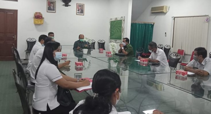 KOORDINASI PERSIAPAN KEGIATAN SENSUS SAT KERTHI SEMESTA BALI BERBASIS DESA ADAT TAHUN 2021 DI KABUPATEN TABANAN