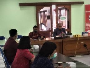 KEGIATAN RAPAT MENINDAKLANJUTI PERMOHONAN DATA KEKAYAAN INTELEKTUAL DI PROVINSI BALI