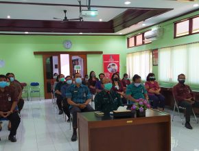 BADAN RISET DAN INOVASI DAERAH MENGIKUTI PELAKSANAAN APEL DISIPLIN VIRTUAL PEMERINTAH PROVINSI BALI