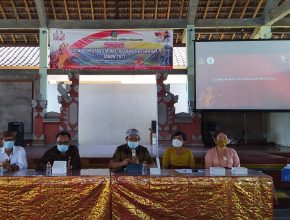 SOSIALISASI SENSUS SAD KERTHI SEMESTA BALI BERBASIS DESA ADAT DI KECAMATAN SELEMADEG BARAT, KABUPATEN TABANAN