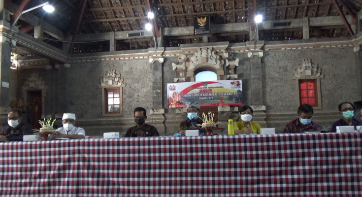 SOSIALISASI SENSUS SAD KERTHI SEMESTA BALI BERBASIS DESA ADAT DI KECAMATAN PUPUAN, KABUPATEN TABANAN