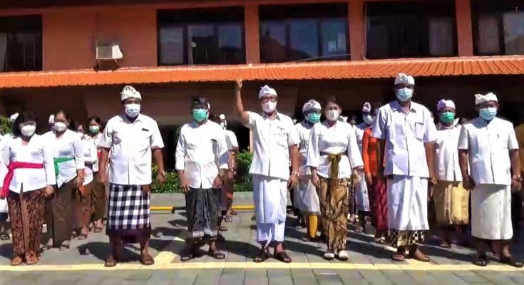 SIMULASI KESIAPSIAGAAN BENCANA DI BaRI DALAM RANGKA HARI KESIAPSIAGAAN BENCANA TAHUN 2021