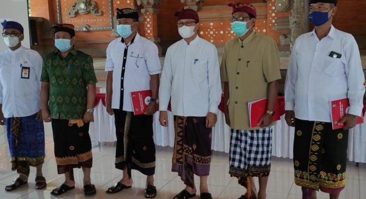 SENSUS DESA ADAT DI GEDUNG MARIO
