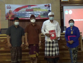 SOSIALISASI SENSUS SAD KERTHI SEMESTA BALI BERBASIS DESA ADAT DI KOTA DENPASAR