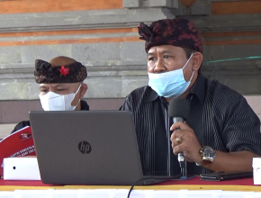SOSIALISASI SENSUS SAD KERTHI SEMESTA BALI BERBASIS DESA ADAT DI KECAMATAN SUSUT, KABUPATEN BANGLI