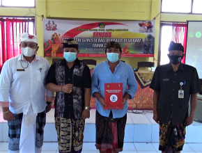 SOSIALISASI SENSUS SAD KERTHI SEMESTA BALI BERBASIS DESA ADAT DI KECAMATAN KINTAMANI, KABUPATEN BANGLI