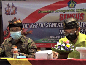 SOSIALISASI SENSUS SAD KERTHI SEMESTA BALI BERBASIS DESA ADAT DI KECAMATAN KARANGASEM, KABUPATEN KARANGASEM
